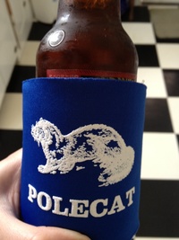 Polecat Beer Koozie/Coozie